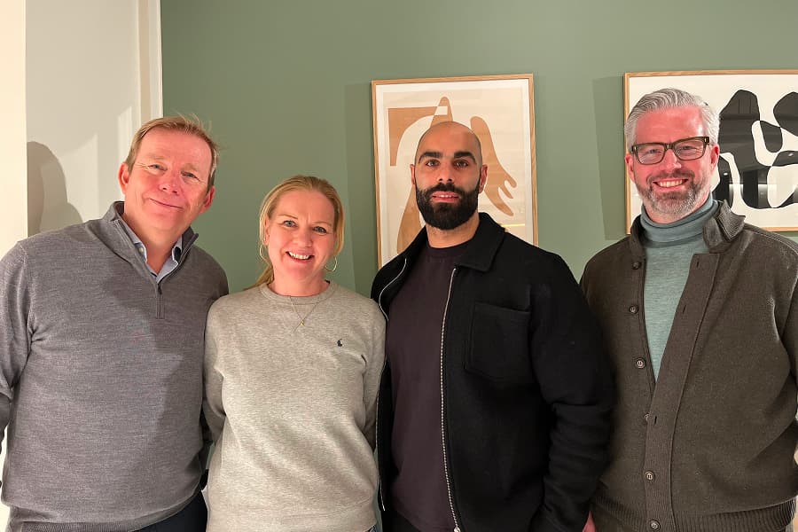 Representatives from GIG Networks and Hugin