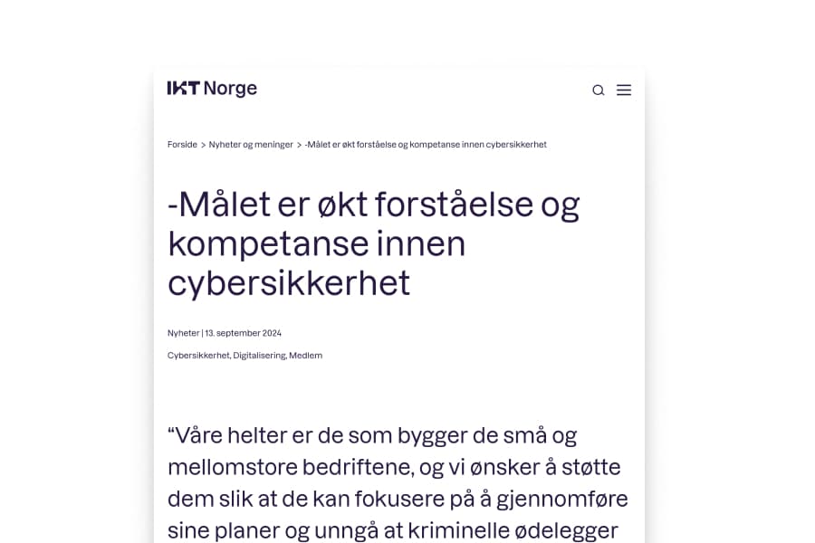 IKT-Norway member