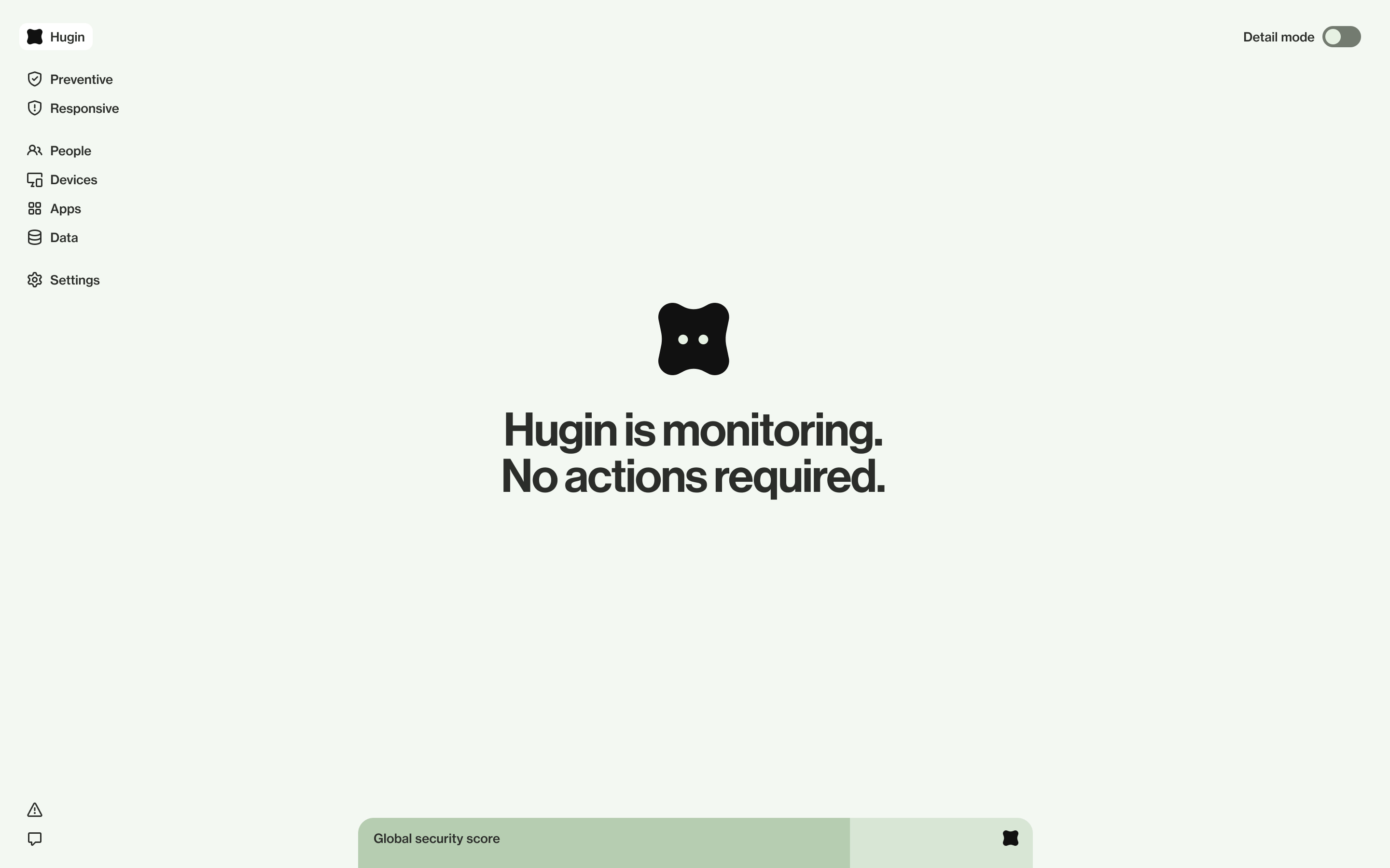 The Hugin Dashboard